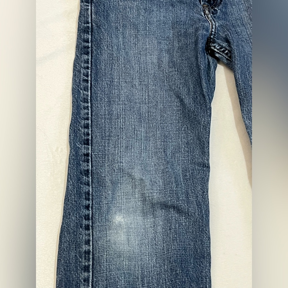 Levi’s 550 Relaxed Boys Classic Blue Denim 100% Cotton Casual Jeans Size 14 Slim - Picture 4 of 16